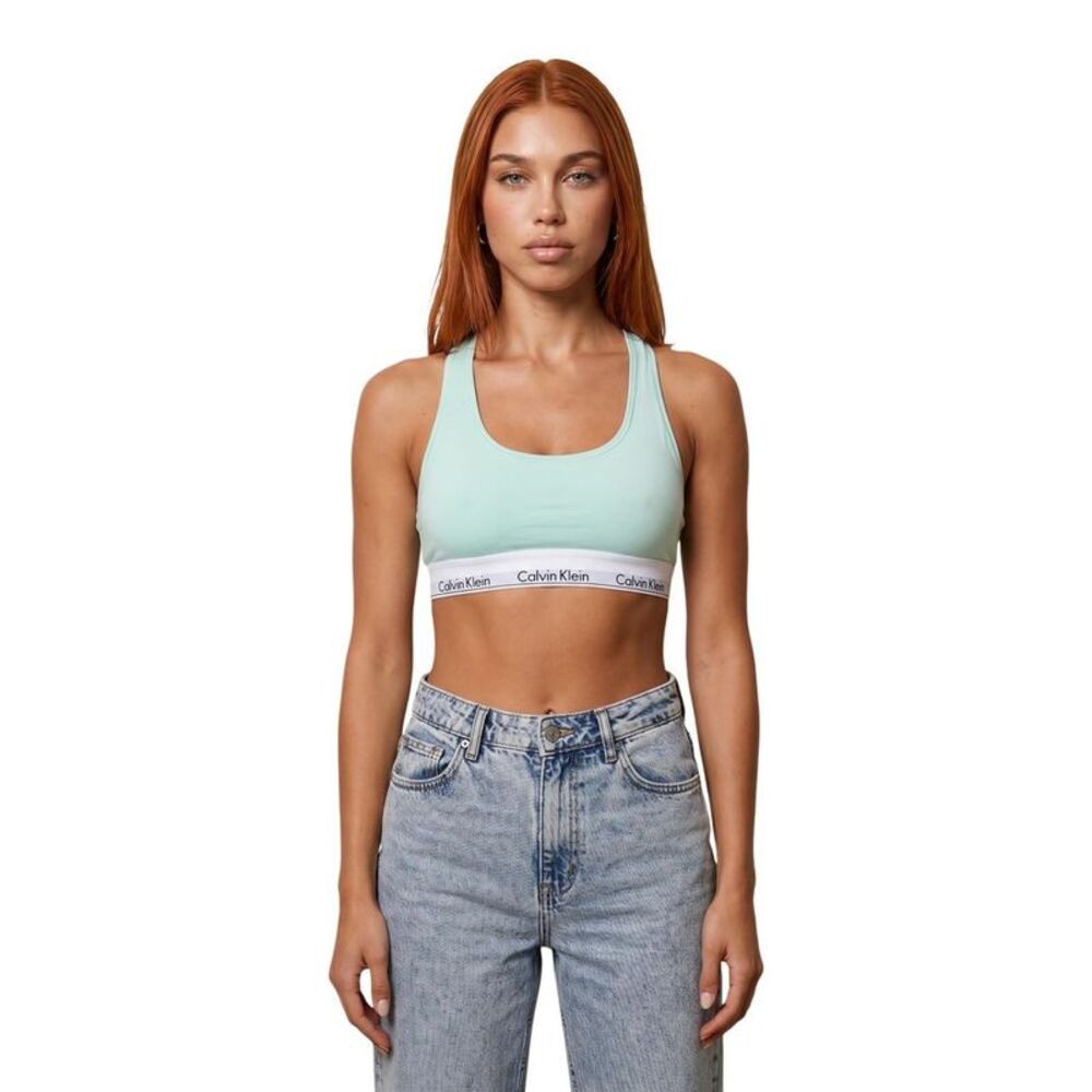 Calvin Klein Underwear Green Cotton Women's Bra